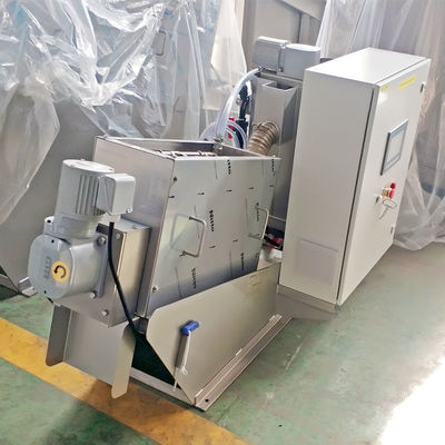 小さい排水の手回し締め機システム多ディスクに泥をつけなさい